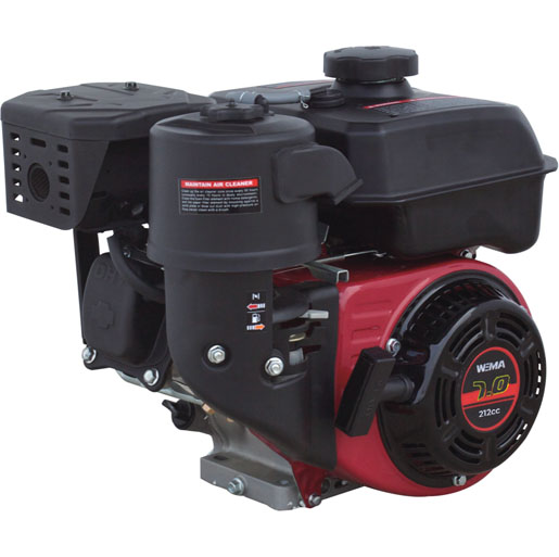 WEIMA BENZİNLİ MOTOR 7HP İPLİ ÇAPA TİPİ KAMALI 19MM KRANK